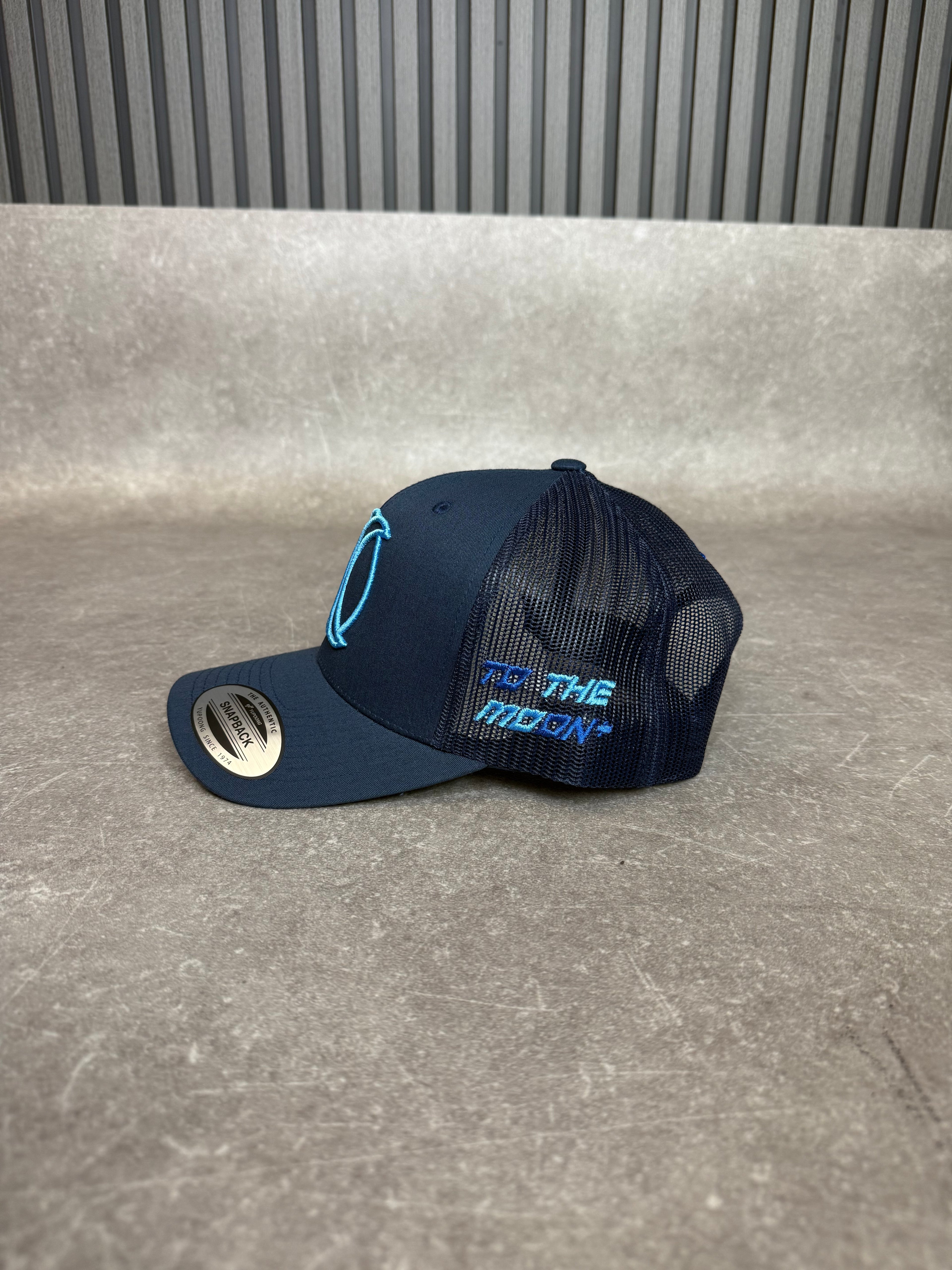 Navy Triple Blue Cap