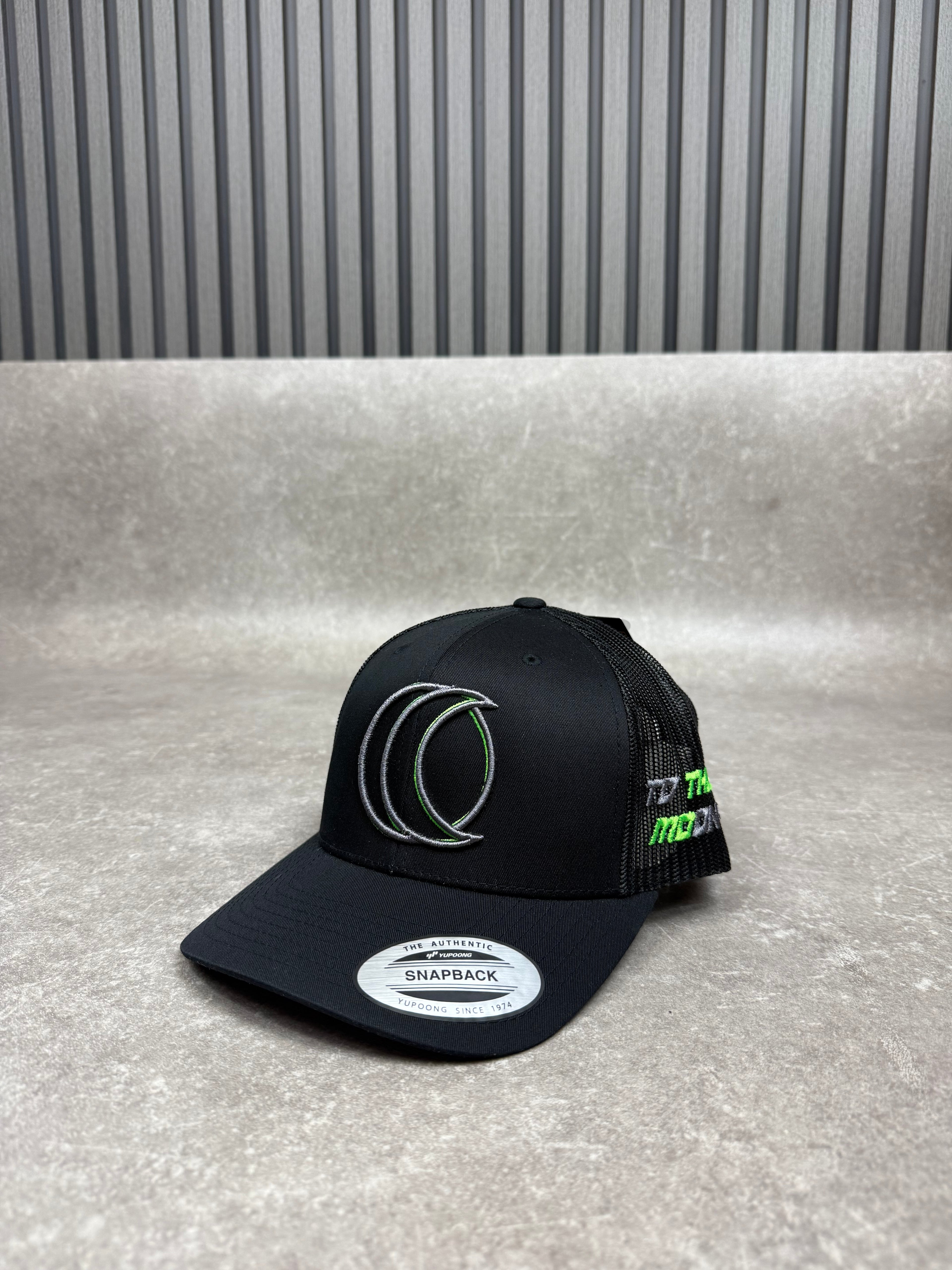 Black Neon Green & Charcoal