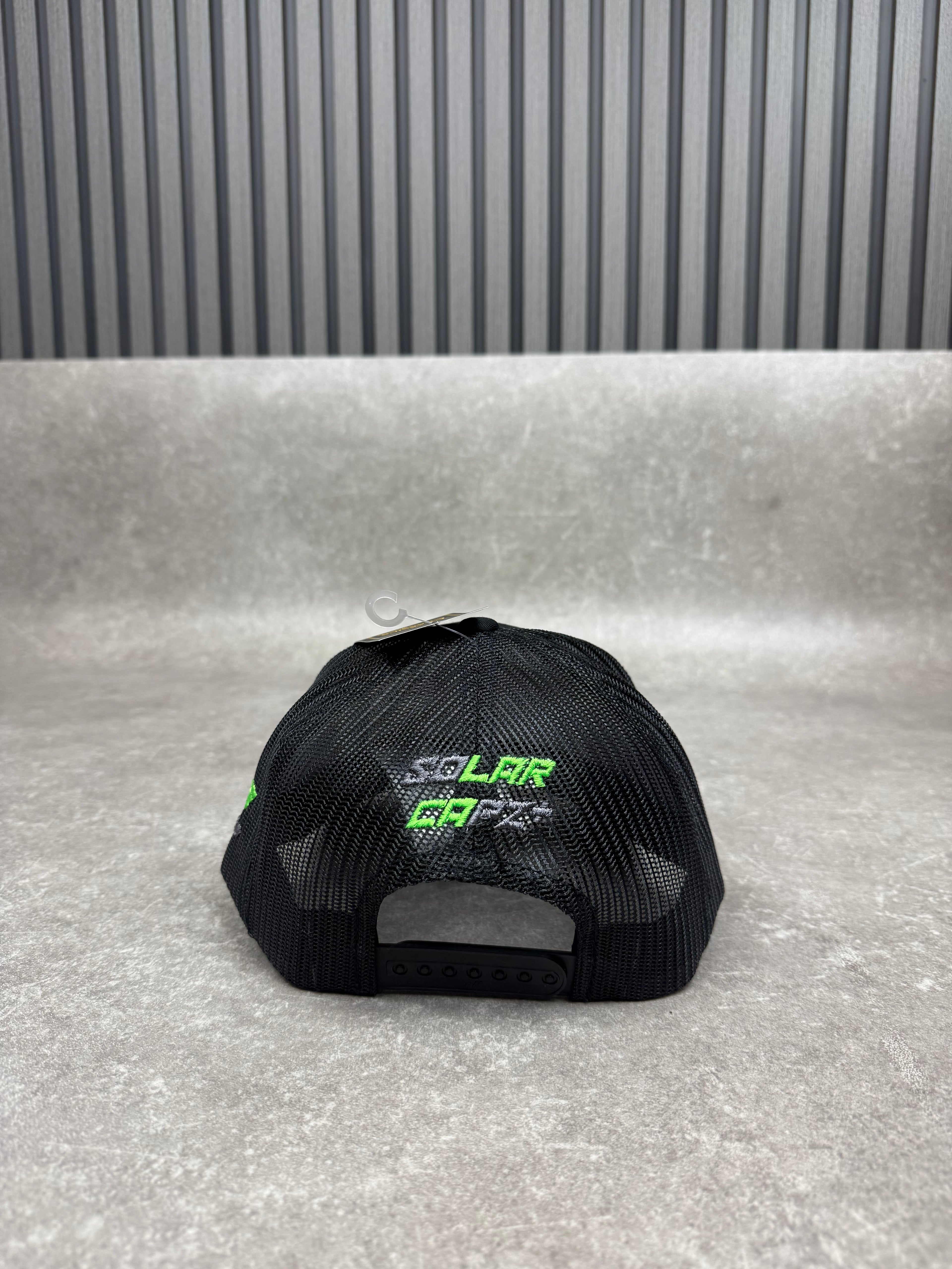 Black Neon Green & Charcoal