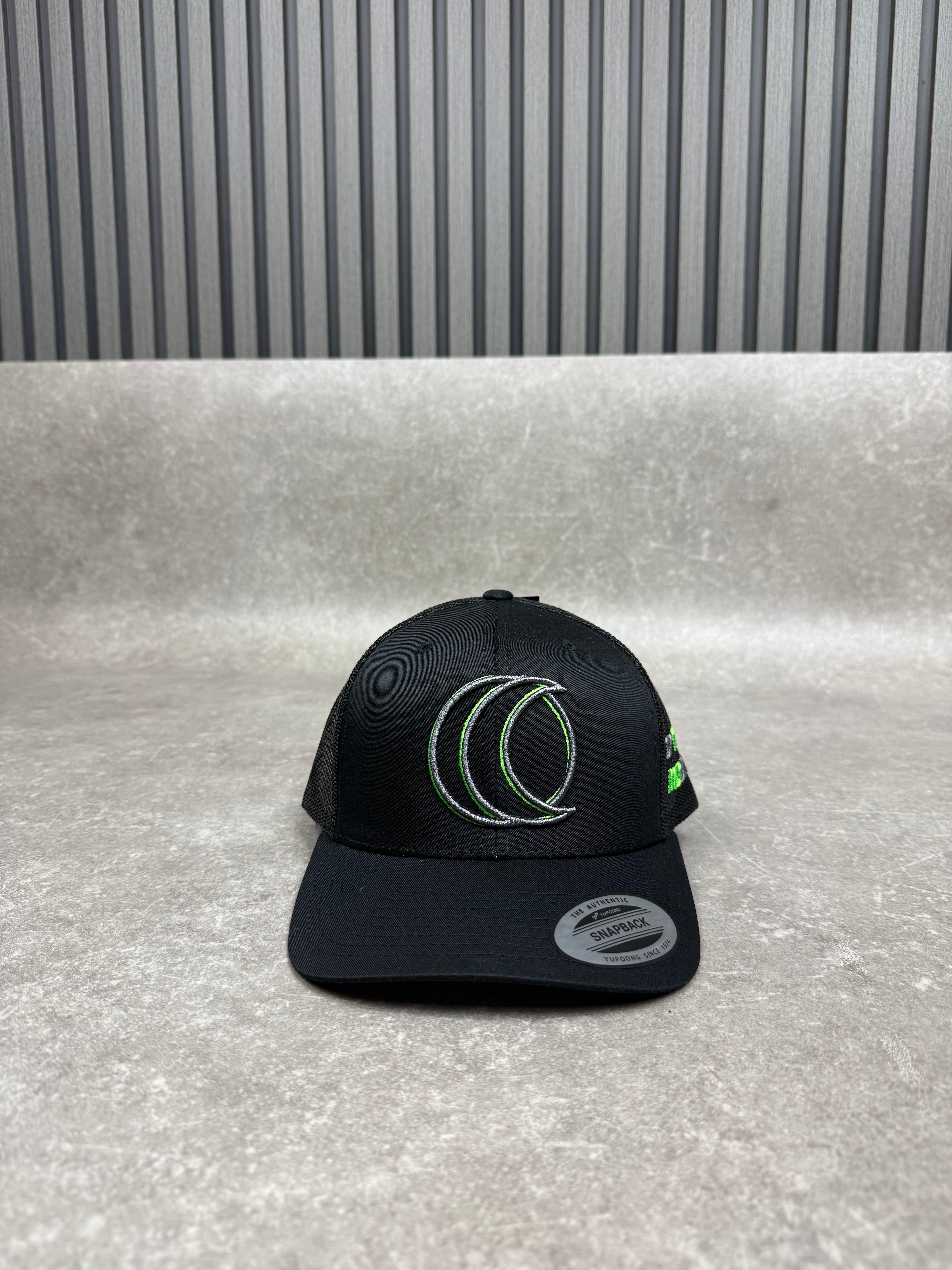 Black Neon Green & Charcoal