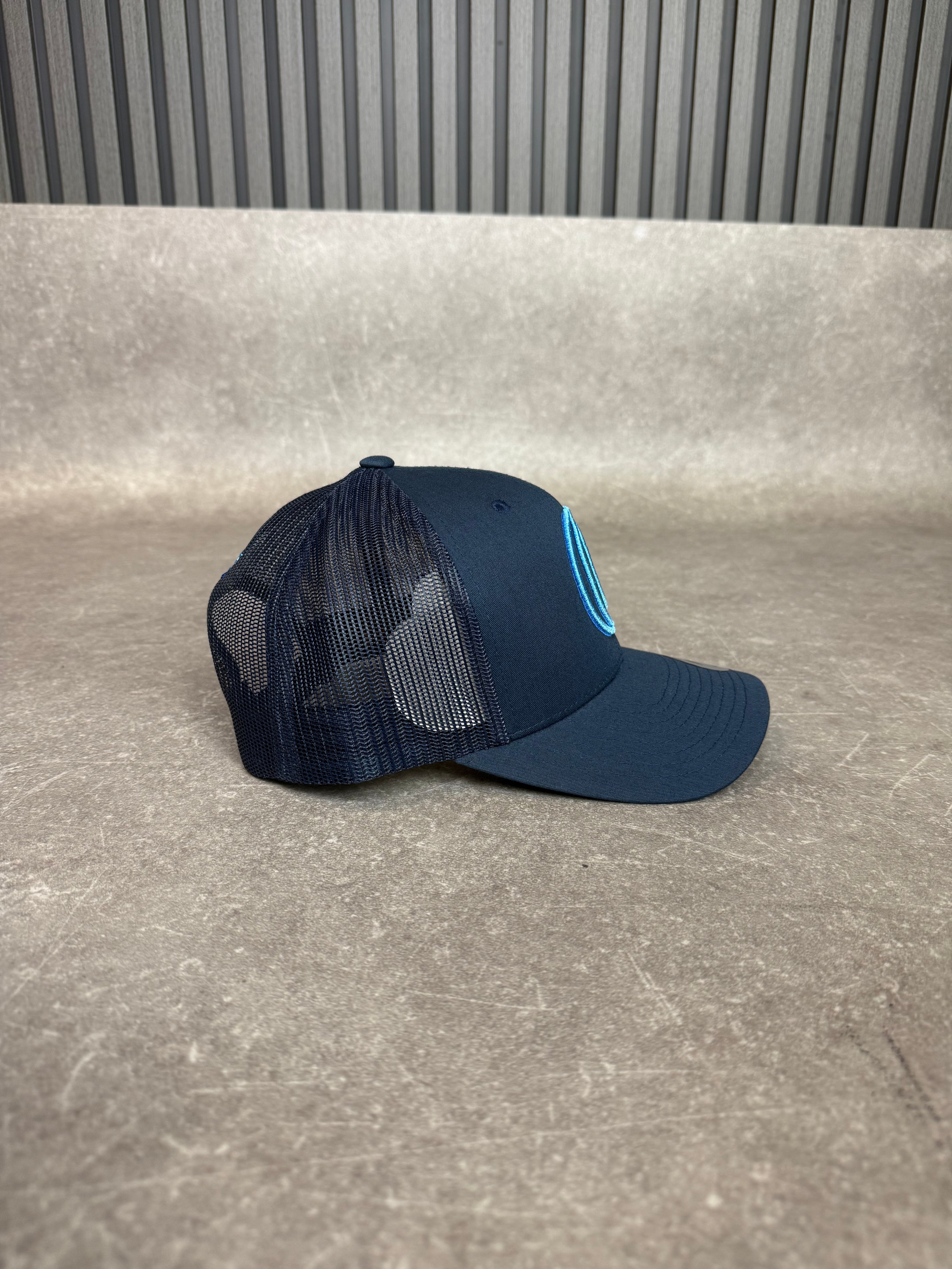 Navy Triple Blue Cap